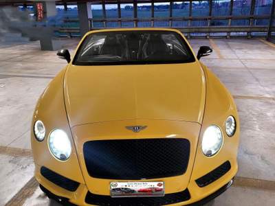Bentley Continental S Giallo usata Roma