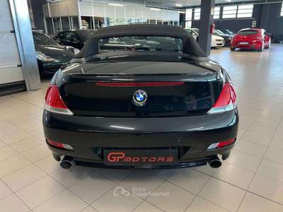 BMW Serie 6 645Ci 645 i Cabrio 333CV  SOLO 90000KM ! FULL SERVICE ! PARI AL NUOVO ! Nero usata Botticino