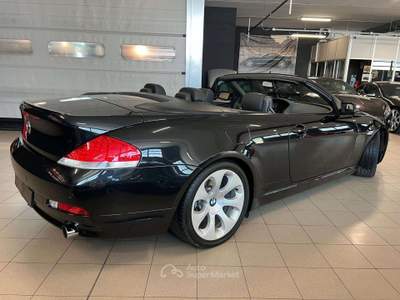 BMW Serie 6 645Ci 645 i Cabrio 333CV  SOLO 90000KM ! FULL SERVICE ! PARI AL NUOVO ! Nero usata Botticino