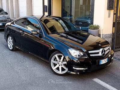 Mercedes-Benz Classe C C 220 CDI Coupé Avantgarde AMG Edition Nero usata Cesano Maderno