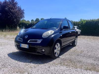 Nissan Micra 16V 5 porte GPL Eco n-tec Nero usata Reggio nell'Emilia