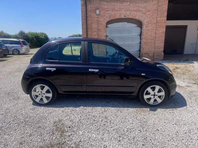 Nissan Micra 16V 5 porte GPL Eco n-tec Nero usata Reggio nell'Emilia