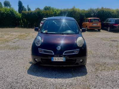 Nissan Micra 16V 5 porte GPL Eco n-tec Nero usata Reggio nell'Emilia