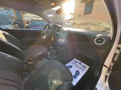Opel Adam GPL Tech Black Jack Bianco usata Napoli