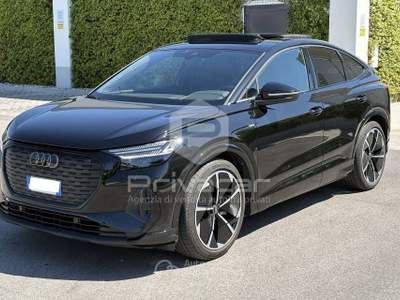 Audi Q4 AUDI Q4 SPB 50 e-tron quattro S line edition Nero usata QUINTO DI TREVISO