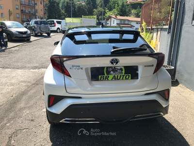Toyota C-HR 184 CV E-CVT GR SPORT Bianco usata Castelli Calepio