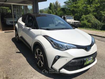 Toyota C-HR 184 CV E-CVT GR SPORT Bianco usata Castelli Calepio