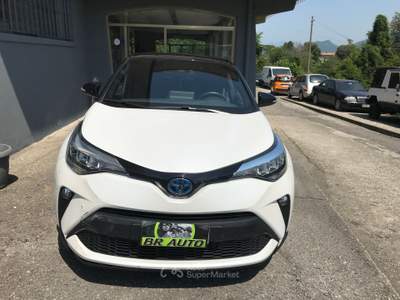 Toyota C-HR 184 CV E-CVT GR SPORT Bianco usata Castelli Calepio