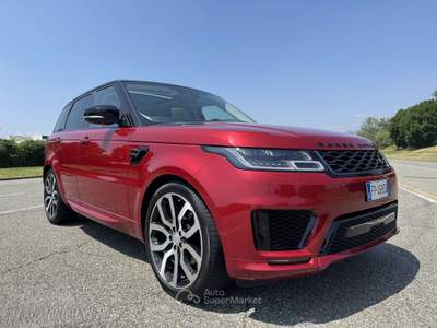 Land Rover Range Rover Sport 3.0 tdV6 HSE Dynamic 249cv FULL TETTO CAMERA 360 Rosso usata Settimo Torinese