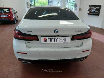 BMW Serie 5 530d bmw 530d +ibrida Bianco usata Borgonovo Val Tidone