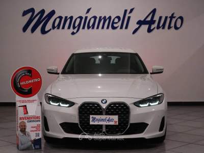 BMW Serie 4 Gran Coupé 420d 420d mhev 48V xdrive Sport auto Bianco usata Carlentini