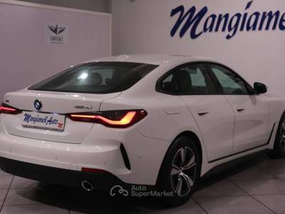 BMW Serie 4 Gran Coupé 420d 420d mhev 48V xdrive Sport auto Bianco usata Carlentini