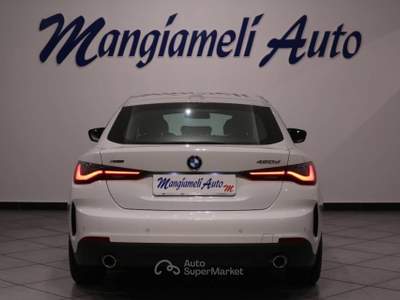 BMW Serie 4 Gran Coupé 420d 420d mhev 48V xdrive Sport auto Bianco usata Carlentini