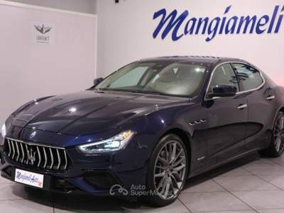 Maserati Ghibli 3.0 V6 ds 250cv auto my17 Blu/Azzurro usata Carlentini