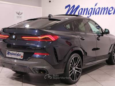 BMW X6 Xdrive30d mhev 48V Msport auto Blu/Azzurro usata Carlentini
