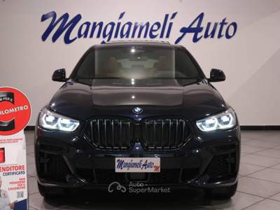 BMW X6 Xdrive30d mhev 48V Msport auto Blu/Azzurro usata Carlentini