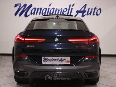 BMW X6 Xdrive30d mhev 48V Msport auto Blu/Azzurro usata Carlentini