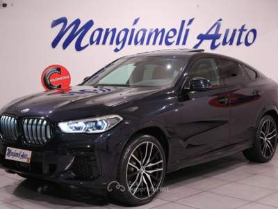 BMW X6 Xdrive30d mhev 48V Msport auto Blu/Azzurro usata Carlentini