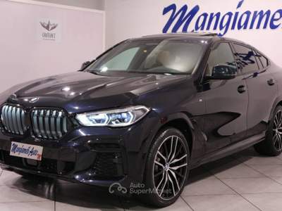 BMW X6 Xdrive30d mhev 48V Msport auto Blu/Azzurro usata Carlentini