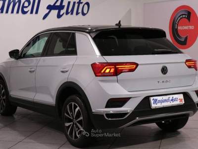 Volkswagen T-Roc 2.0 tdi Style 115cv Bianco usata Carlentini