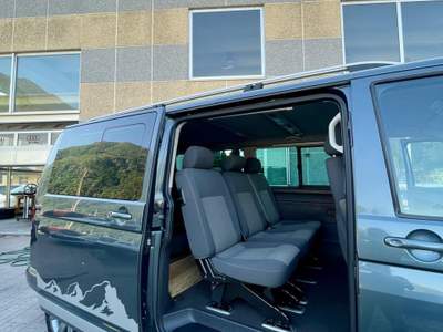 Volkswagen Transporter T5 allestito camper Blu/Azzurro usata Ardenno