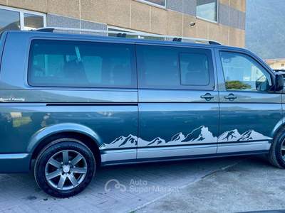 Volkswagen Transporter T5 allestito camper Blu/Azzurro usata Ardenno