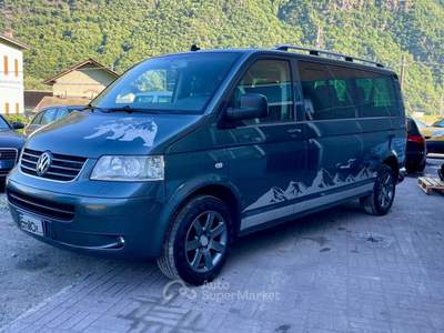 Volkswagen Transporter T5 allestito camper Blu/Azzurro usata Ardenno