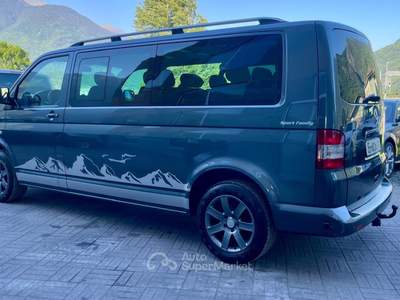 Volkswagen Transporter T5 allestito camper Blu/Azzurro usata Ardenno