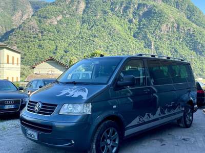 Volkswagen Transporter T5 allestito camper Blu/Azzurro usata Ardenno