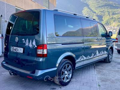 Volkswagen Transporter T5 allestito camper Blu/Azzurro usata Ardenno