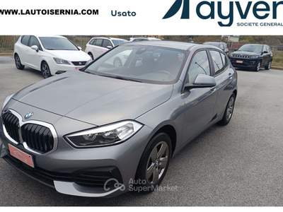 BMW Serie 1 116d BUSINESS ADVANTAGE AUTO 116cv Grigio usata Isernia