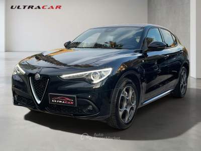 Alfa Romeo Stelvio 2.2 Turbodiesel TI 210 CV Q4 Nero usata Pollena Trocchia