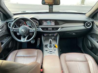 Alfa Romeo Stelvio 2.2 Turbodiesel TI 210 CV Q4 Nero usata Pollena Trocchia