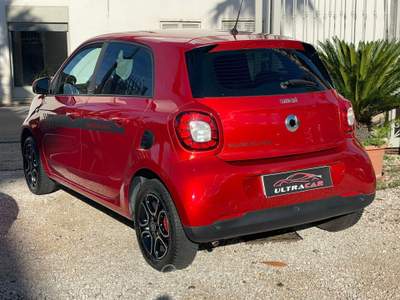 Smart ForFour 70 1.0 Prime GPL Pelle Rosso usata Pollena Trocchia