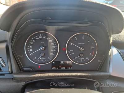 BMW Serie 2 Active Tourer 214d BASSI CONSUMI e guidabile anche da NEOPATENTATI Bianco usata San Pietro in Cariano
