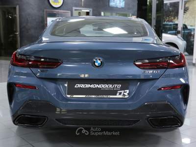 BMW Serie 8 840d 840d Coupé 48V mhev xDrive Msport Individual Composition auto Blu/Azzurro usata Modica