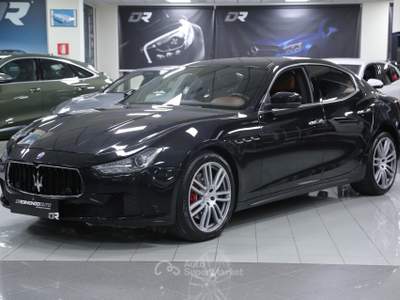 Maserati Ghibli Ghibili V6 250cv Diesel auto Nero usata Modica