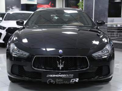 Maserati Ghibli Ghibili V6 250cv Diesel auto Nero usata Modica