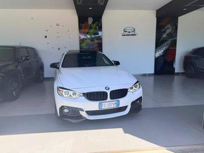 BMW Serie 4 Gran Coupé 420d d Gran Coupé Msport Bianco usata Pomezia
