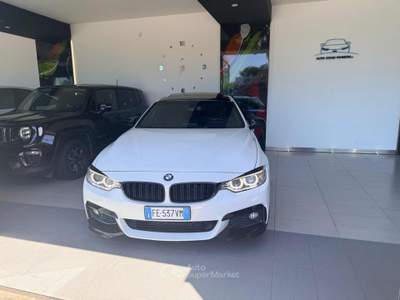 BMW Serie 4 Gran Coupé 420d d Gran Coupé Msport Bianco usata Pomezia