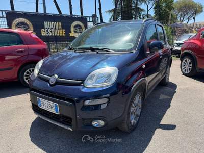 Fiat Panda pronta consegna reale in sede Blu/Azzurro usata Roma