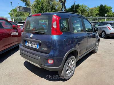 Fiat Panda pronta consegna reale in sede Blu/Azzurro usata Roma