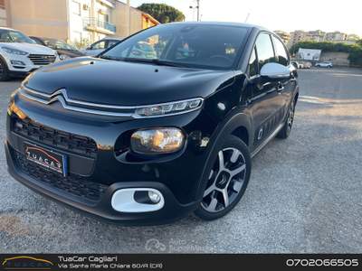 Citroen C3 Citroën C3 1.2 PureTech 110 Shine #10978 Nero usata Cagliari