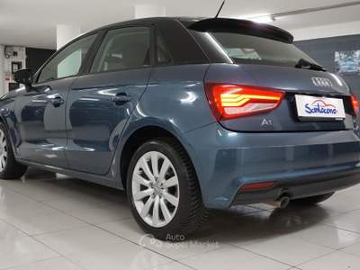 Audi A1 SPB 1.4 TDI 90 cv Admired Blu/Azzurro usata Ispica