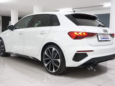 Audi A3 SPB 35 TDI S tronic S line edition Bianco usata Ispica