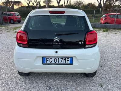Citroen C1 C1 VTi 68 5 porte Live Bianco usata Roma