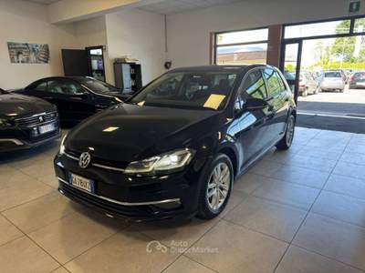 Volkswagen Golf Golf VII 1.6 TDI 115CV 5P BUSINESS 2020 Nero usata Latina