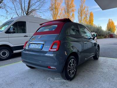 Fiat 500 C 1.0 hybrid (Red) 69Cv GARANZIA 24 MESI Grigio usata Riccione