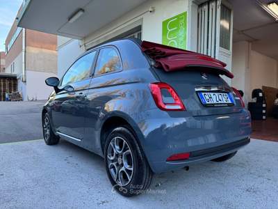Fiat 500 C 1.0 hybrid (Red) 69Cv GARANZIA 24 MESI Grigio usata Riccione