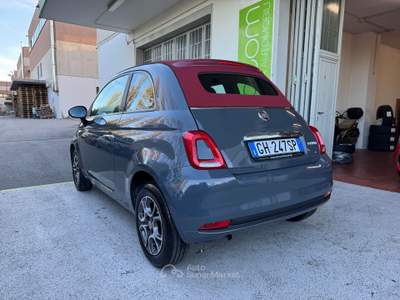Fiat 500 C 1.0 hybrid (Red) 69Cv GARANZIA 24 MESI Grigio usata Riccione